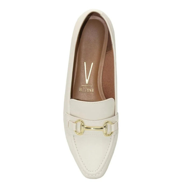 Mocassim Vizzano Feminino Enfeite 1351.106 – Off White - Imagem 4